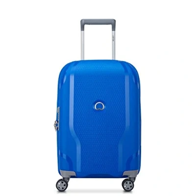 Afbeelding van Delsey Clavel Cabin Trolley S 55/35 Expandable blue Harde Koffer