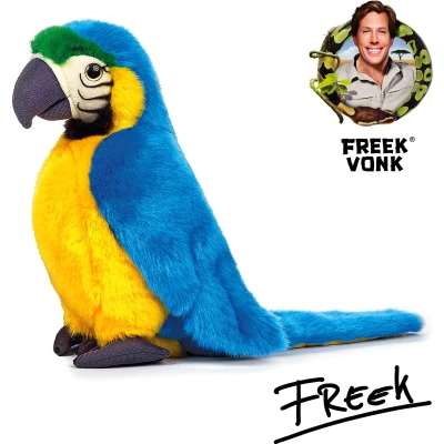 Afbeelding van Freek Vonk x BRESSER Knuffeldier Kiara de Ara Gevuld met Gerecycled Materiaal