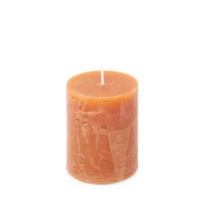Afbeelding van Rustiek Kaars 70/95mm oranje Spaas