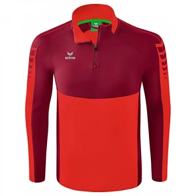 Afbeelding van Erima Six Wings trainingstop rood/bordeaux