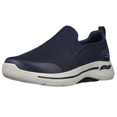 Afbeelding van Skechers Go Walk Arch Fit Togpath Sneakers voor heren, Navy Blauw Grijs