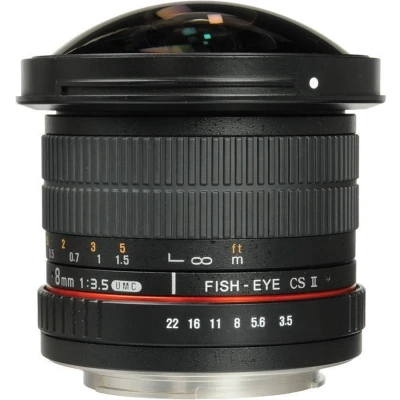 Afbeelding van Samyang 8mm f/3.5 Fisheye MC CSII Canon