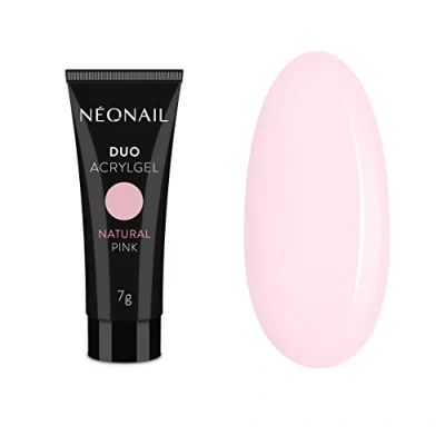 Afbeelding van NeoNail Duo Acrylgel, 7 g, voor het verlengen van kunstnagels, opbouwgel (natuurlijk roze)