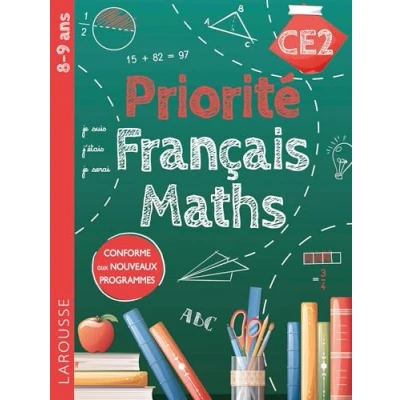 Afbeelding van PRIORITE FRANCAIS MATHS CE2