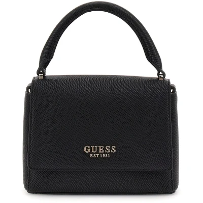 Afbeelding van Guess Fedana TOP Handle FLAP Handtas, Dames, Maat: One Size, Black