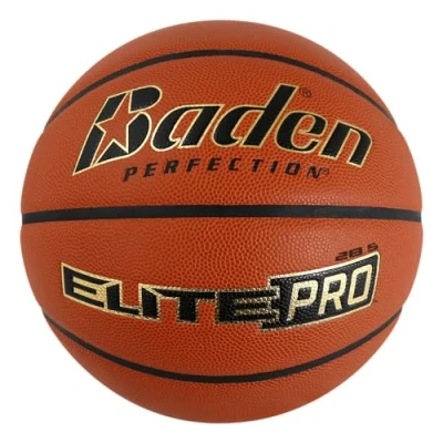 Afbeelding van BADEN Basketbal Elite Pro NFHS Wedstrijd en trainingsbal Indoor Outdoor 303000107 Maat 7