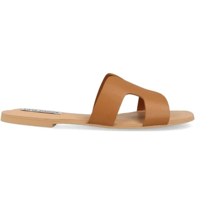 Afbeelding van Steve Madden Zarnia Muiltjes cognac, Dames, Maat: 40, Cognac Leer