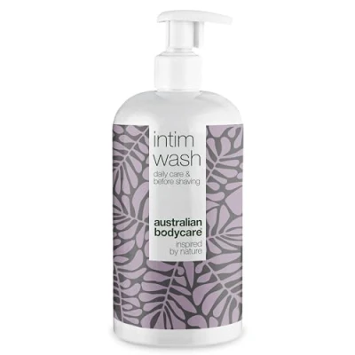 Afbeelding van Australian Bodycare Intim Wash 500 ml intieme zeep voor de zone met Tea Tree Olie Helpt bij jeuk, onaangename geurtjes en ander intiem ongemak Effectief tegen rode bultjes, scheerbrand ingegroeide haartjes na scheren