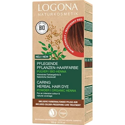Afbeelding van LOGONA Herbal Hair Dye haarkleuring Mahonie