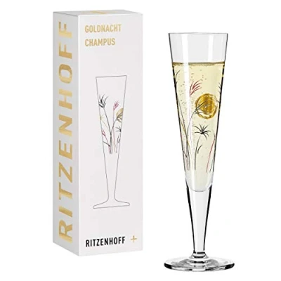 Afbeelding van RITZENHOFF Goldnacht 1071013 champagneglas, 205 ml, meerkleurig