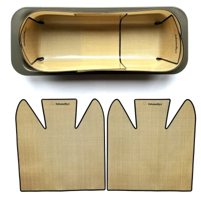 Afbeelding van De KeukenBij Dun Herbruikbaar Bakpapier voor Cakevromen van Verstevigd Siliconen 18 31 x 8 12 cm Bakmat BPA vrij en PFAS Duurzaam Alternatief Wegwerp Bakpapiervellen Niet Plakkend, Makkelijk Schoon te Maken