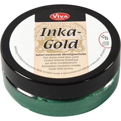 Image de Viva Decor cire brillante Inka Gold50 ml verte