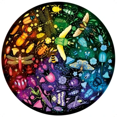 Afbeelding van Ravensburger Legpuzzel Circle of Colors Insecten, 500st.