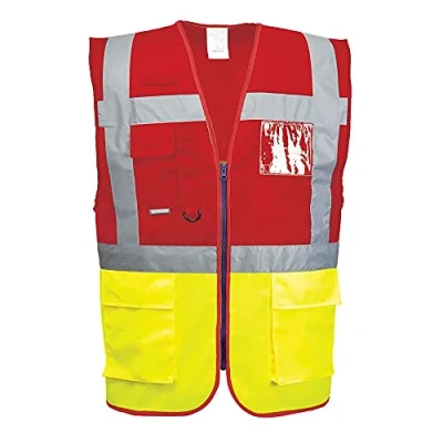 Afbeelding van Vest Executive Paris Rood/geel C276 Portwest