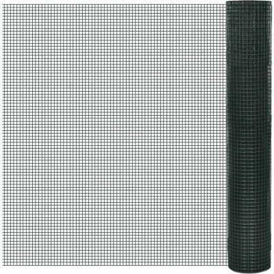 Afbeelding van vidaXL Gaas verzinkt 1 m x 25 / maaswijdte: 16 mm