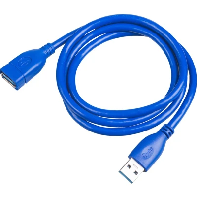 Afbeelding van Akyga USB kabel A stekker, bus 1.00 m Zwart AK 28