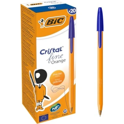 Afbeelding van BIC Balpen, 0,7 mm, 20 stuks, oranje