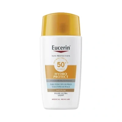 Image de Eucerin Sun Hydro Protect Ultra Light Tinted Fluid SPF 50+ Medium