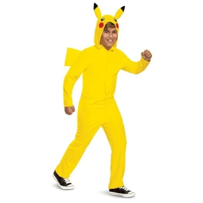 Afbeelding van Disguise Pikachu Klassieke Jumpsuit Met Capuchon Voor Peuters Geel 14 16 Years