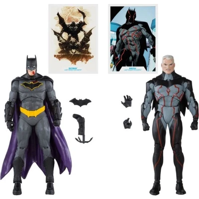 Afbeelding van DC Collector Action Figures Pack of 2 Omega (Unmasked) &amp; Batman (Bloody)(Gold Label) 18 cm