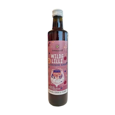 Afbeelding van Sonnentor Wilde lilli mocktail siroop alcoholvrij bio 500ml