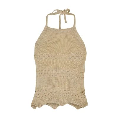 Afbeelding van Urban Classics Neckholder Top, Dames, Maat: 3XL, Softseagrass