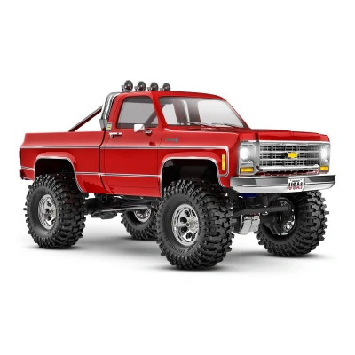 Afbeelding van TRX 4M High Trail Crawler with 1979 Chevrolet K10 Truck Body: 1/18 Scale 4WD Electric Rood