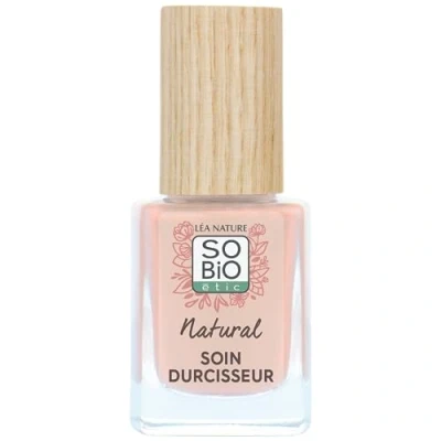 Afbeelding van Léa NATURE SO Bio etic, biologische nagelverharder, natuurlijke manicure, kwarts, beschermt, herstelt en versterkt de nagel, plantaardige keratine ricinusolie, veganistisch, gemaakt in