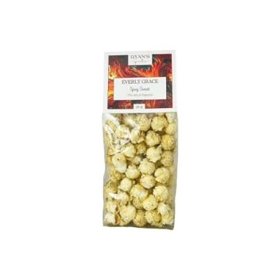 Afbeelding van Everly Grace Popcorn Spicy Sunset, 30 g BBQ kruidenpopcornzakjes uit onze fabriek in Augsburg, Duitsland