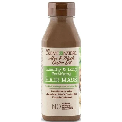 Afbeelding van Creme of Nature Aloe &amp; Black Castor Oil Hair Mask 355ml