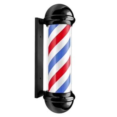 Afbeelding van SIBEL Barbering Pole 70CM Barburys 7760013/P001314 ZWART