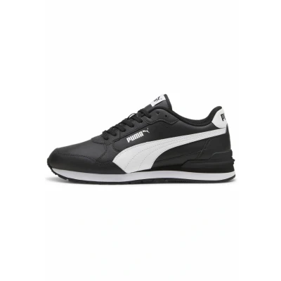 Afbeelding van Puma ST Runner V4 Unisex Sneakers laag, Maat: 38, Black/shadow gray Leer