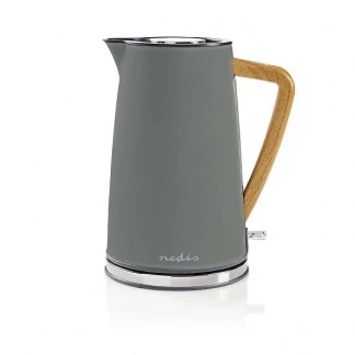 Afbeelding van Waterkoker Nedis (1.7 L, Droogkookbeveiliging, Soft touch, Grijs)