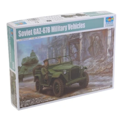 Afbeelding van Sovjet GAZ 67B Militaire Voertuigen