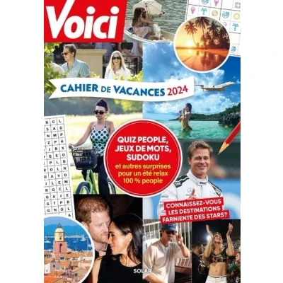 Image de Cahier de vacances Voici 2024
