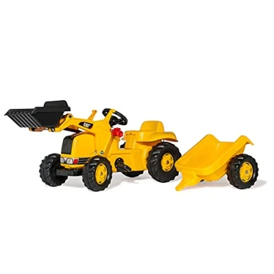 Afbeelding van Rolly Toys RollyKid Cat Traptractor met Frontlader