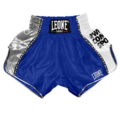 Image de LEONE 1947 Training, Short Kick Thai, Mixte, bleu, L