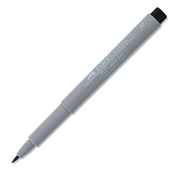 Afbeelding van Markeerstiften Faber Castell Pitt Artist III Lichtgrijs 10 Stuks