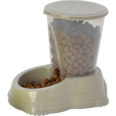 Afbeelding van Moderna voerfontein Smart Snacker 3 liter warmgrijs Gebr. de Boon