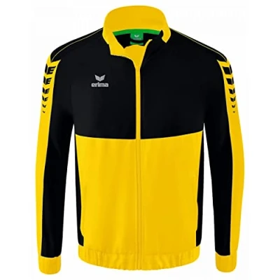 Afbeelding van Erima Six Wings presentatiejack geel/zwart