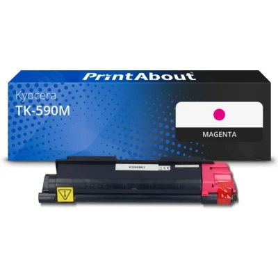 Afbeelding van Huismerk Kyocera TK 590M Toner Magenta
