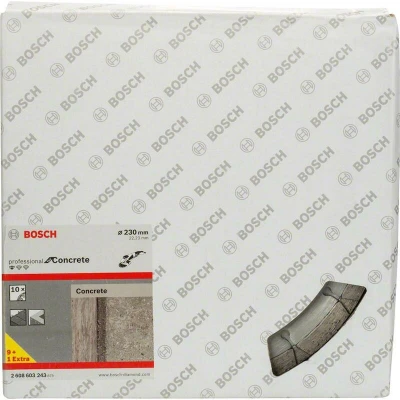Afbeelding van Bosch Accessories 2608603243 Diamanten doorslijpschijf Diameter 230 mm 10 stuk(s)
