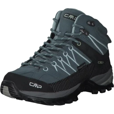 Afbeelding van CMP Rigel MID Trekking Outdoorschoenen, Dames, Maat: 36, Mineral green Leer/ synthetisch