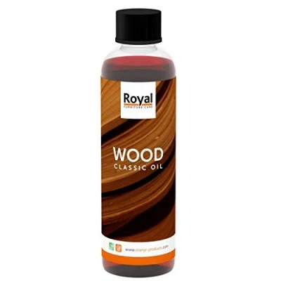 Afbeelding van royal furniture care wood classic oil 250ml, klassiek