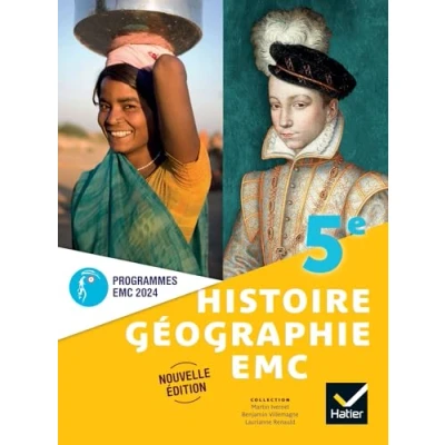 Afbeelding van HISTOIRE GEOGRAPHIE EMC 5E LIVRE ELEVE