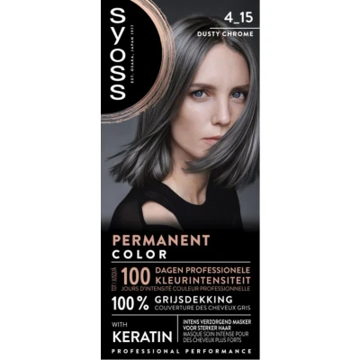 Afbeelding van Syoss Baseline Haarverf 4 15 DUSTY CHROME