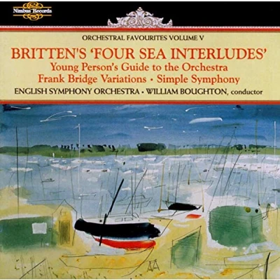Afbeelding van English Symphony Orchestra, William Boughton Britten: Four Sea Interludes (CD)