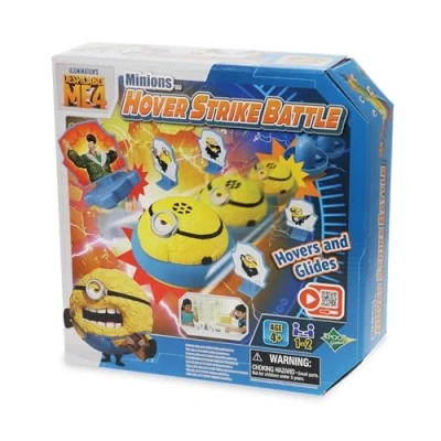 Image de Jeu De Table Epoch Games Minions Hover Strike Battle Renvoyer Le Palet, Évite Les !
