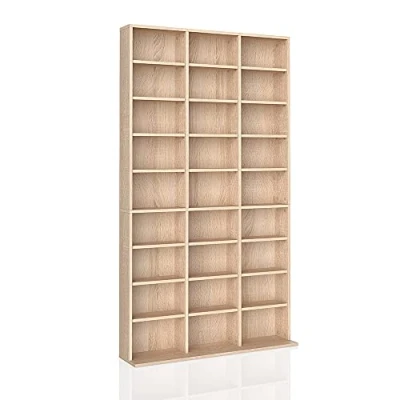 Afbeelding van Vicco CD rek &quot;Jukebox&quot;, Sonoma, 102 x 178 cm
