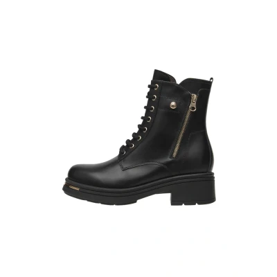Afbeelding van Nerogiardini Enkellaarsjes met plateauzool, Dames, Maat: 35, Nero Schoenen